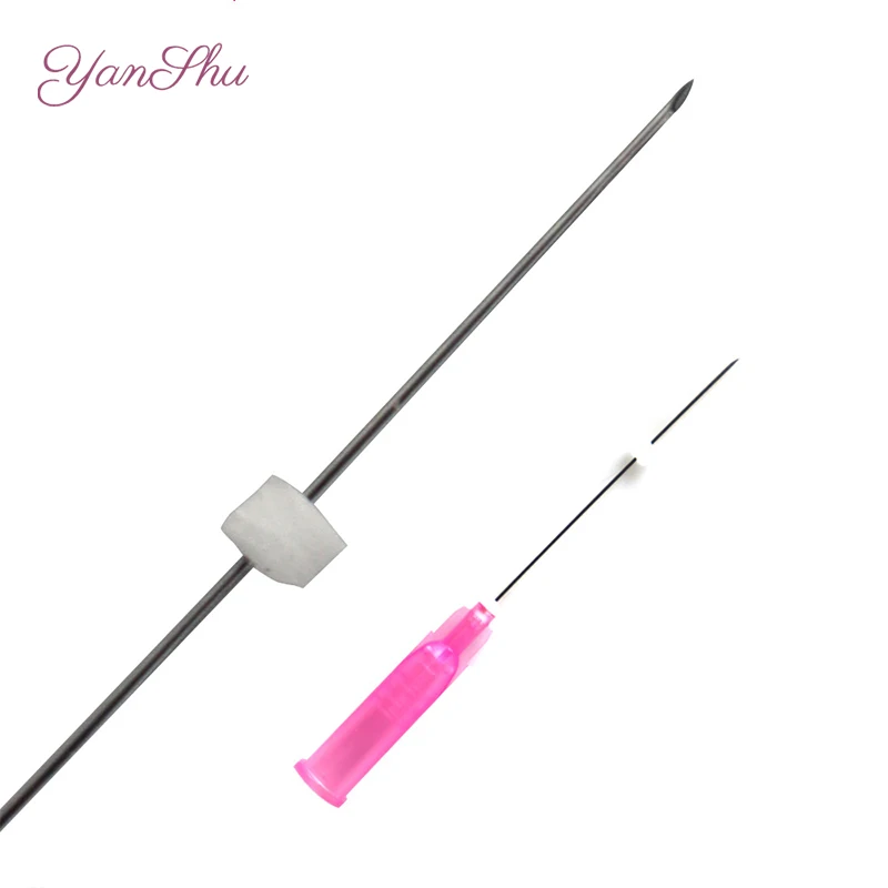 
Pdo Thread Lift Korea Cog 4d Micro Blunt Needle 19g100mm For Cheek Arm Body Lifting 