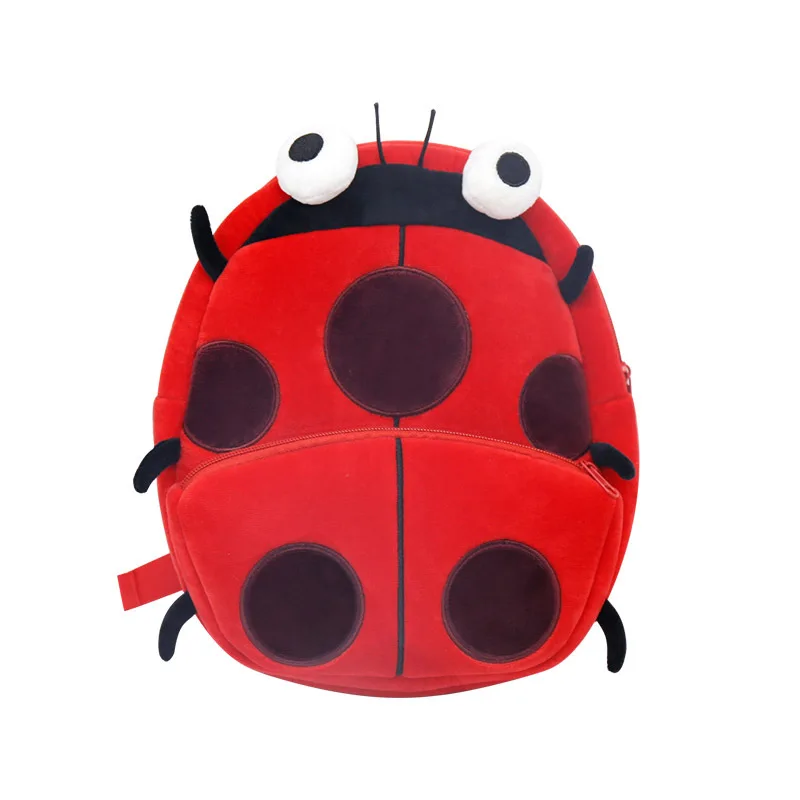 Famous lovely School Bags Cartoon animals  Kids Plush Toy Backpacks Monkey Plush carton bags