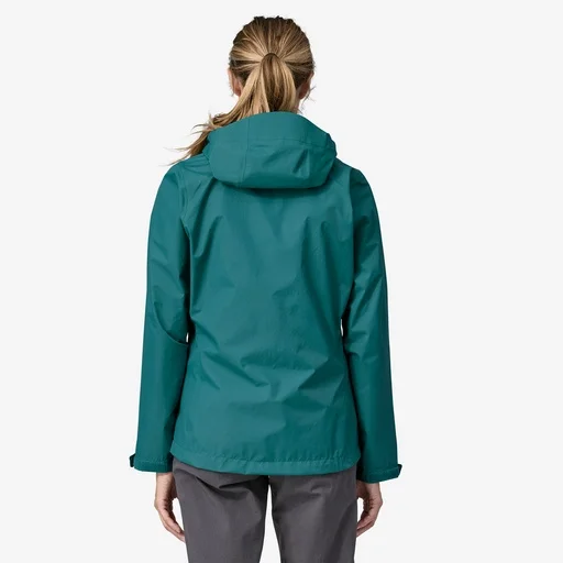 Women Waterproof Outdoor Torrentshell 3L Rain Jacket Belay Blue