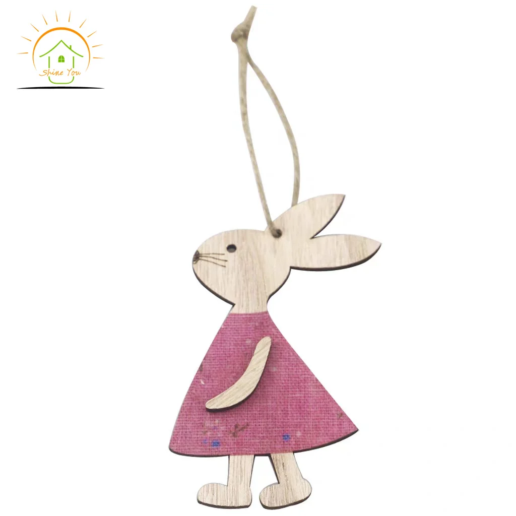 Easter Bunny Pendant Home Holiday Decoration Supplies Wholesale Custom Gifts