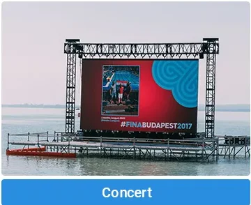 New full color outdoor rental LED screen p2 p3 p4 p6 waterproof high brightness indoor stage for rental LED screen