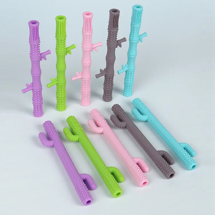 Baby Silicone Teether BPA Free Rattles Bracelet Food Grade Newborn Baby Accessories Cartoon Silicone Teething Toys