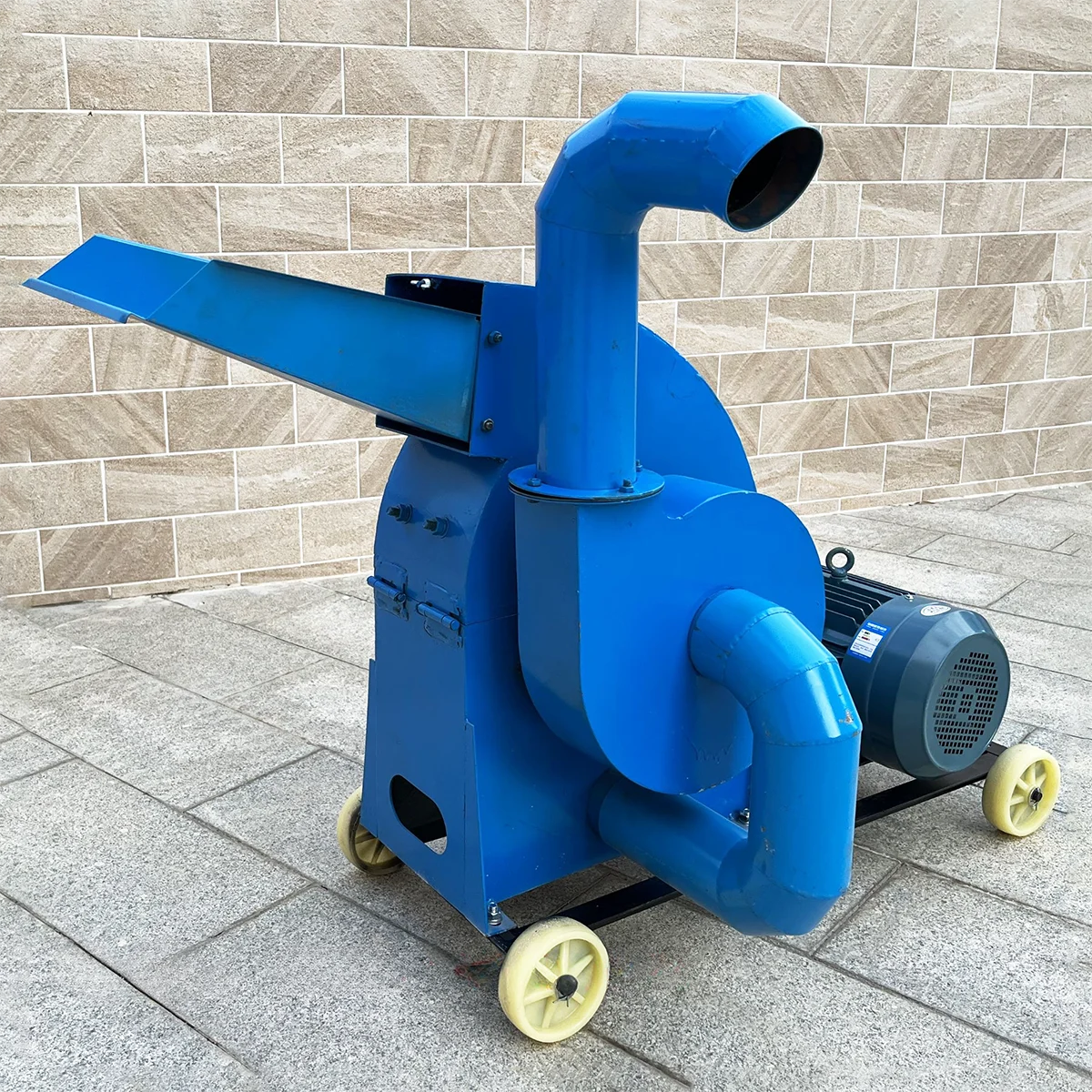 Diesel Engine Maize Grinding Machine Grain Flour Hammer Mill Animal Feed Stalk Shedding Crusher With Screen
