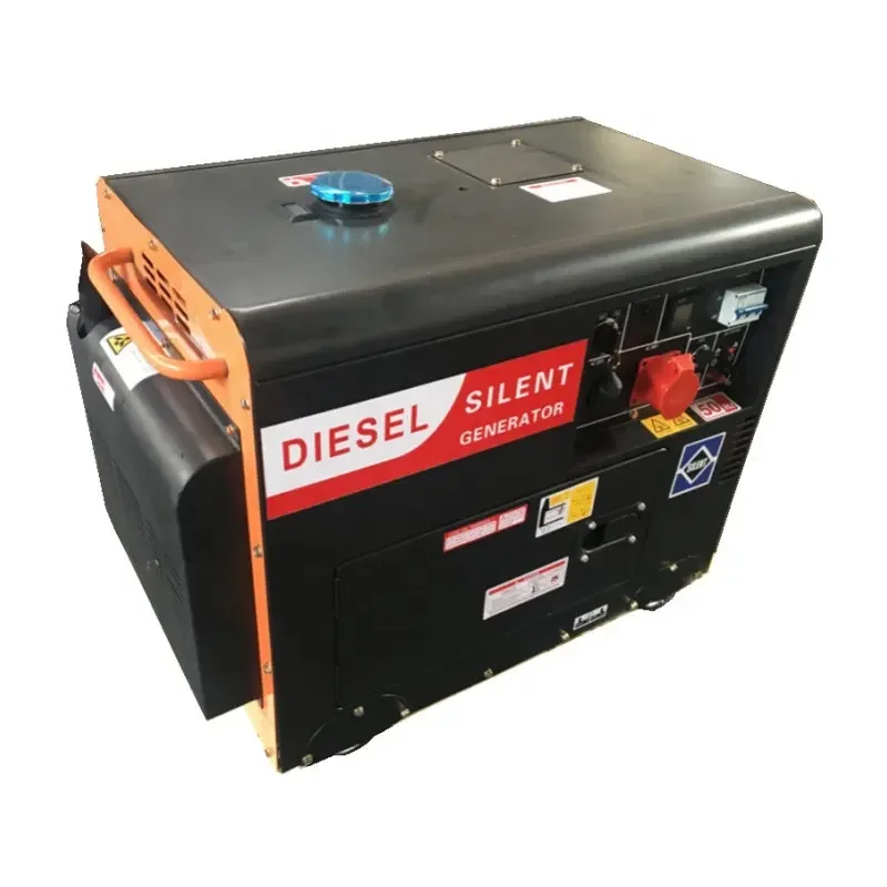 5kva 6kva 7kva 8kva 10kva air cooled diesel generator for home use small portable diesel generator