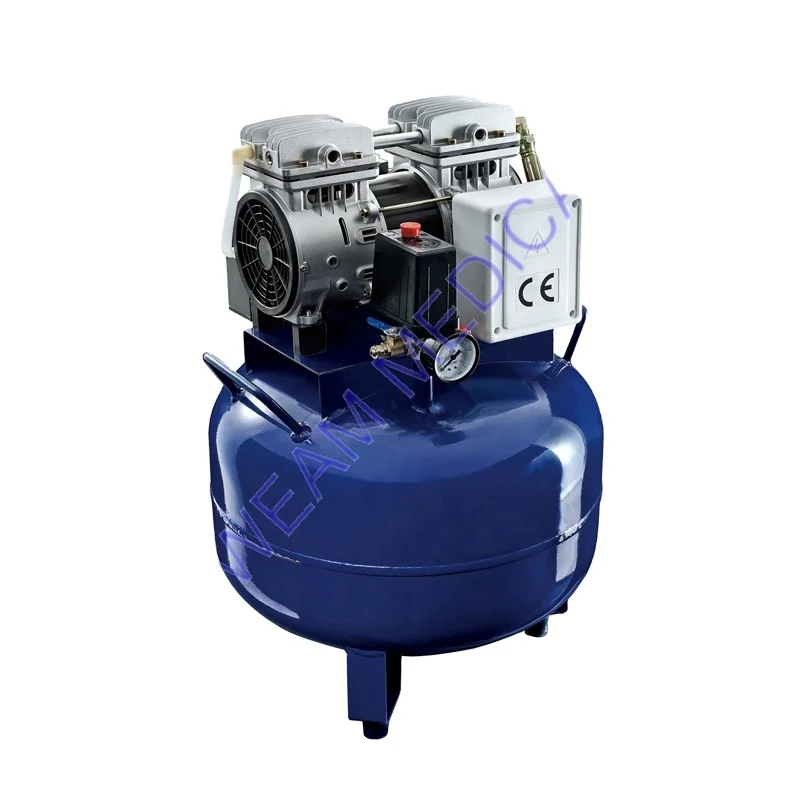 Air Tank Machine Low Noise Silent And Oil Free 2*550w Air Compressor