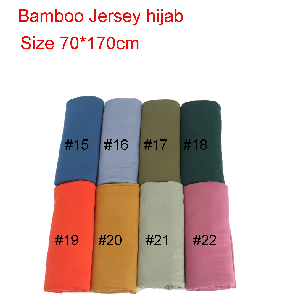 70*170cm Wholesale Luxury Bamboo Jersey With Handmade Rhinestones Pattern Bamboo Modal Hijab Scarf Muslim Scarf Women Hijabs