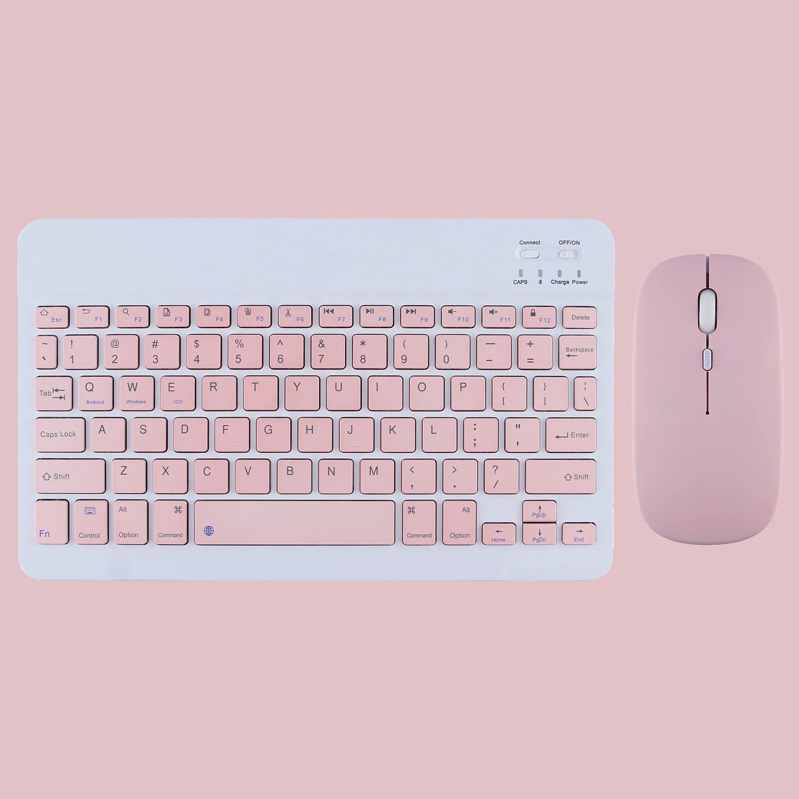 New Keycaps Teclados Combos Colorful Wireless Keyboard And Mouse Combo for ipad tablet pc mobile phone