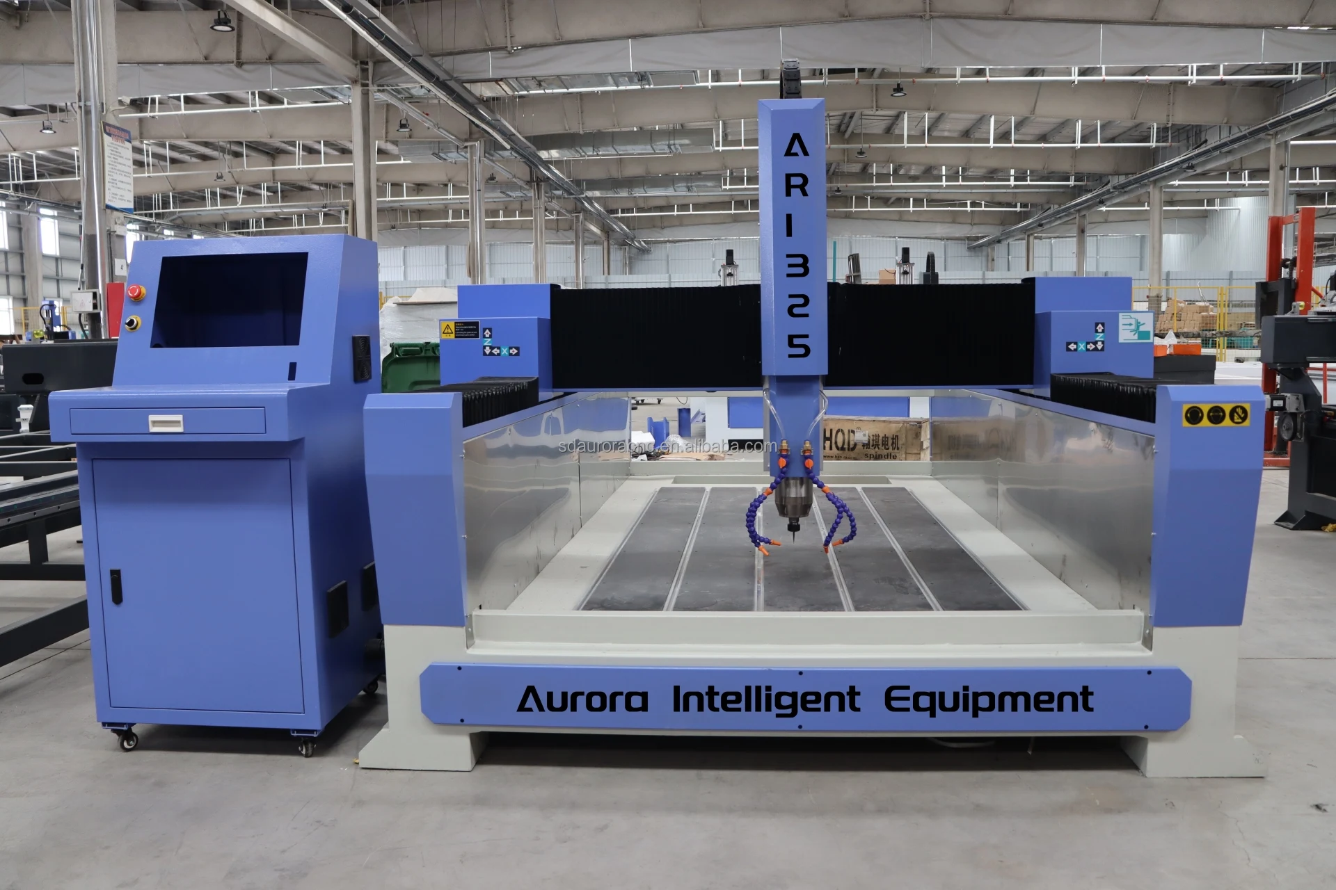 High Precision Stone Working Marble Granite 3d Engraver Cutter 5.5kw/7.5kw Spindle AR1325 1530 Stone CNC Router