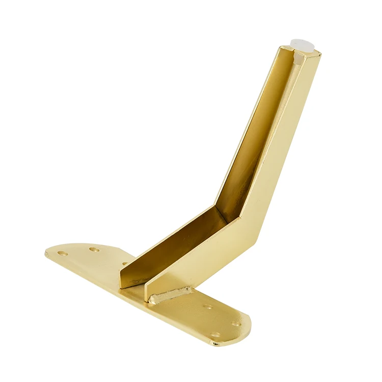 New Arrival Modern Golden Decorative Furniture Accessories Metal Table Sofa Corner Legs For Furniture