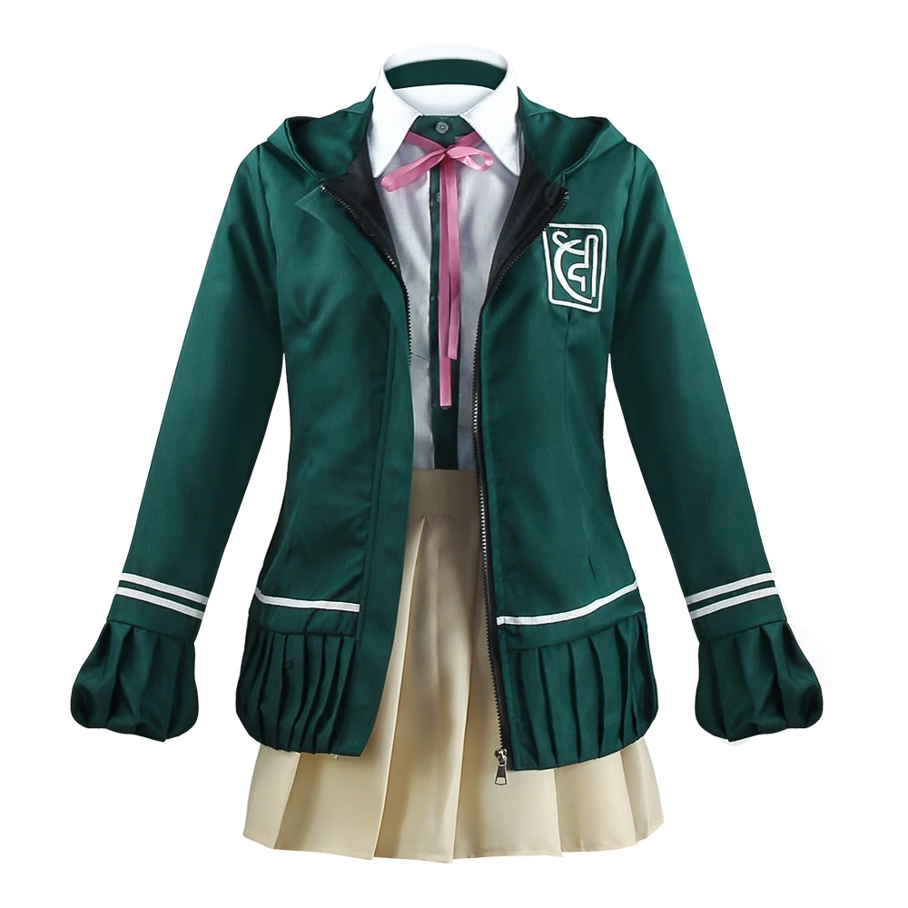 Danganronpa 2 Cosplay School Uniform japanese girl Halloween Costume Jk Dress Women Girl Anime Cosplay