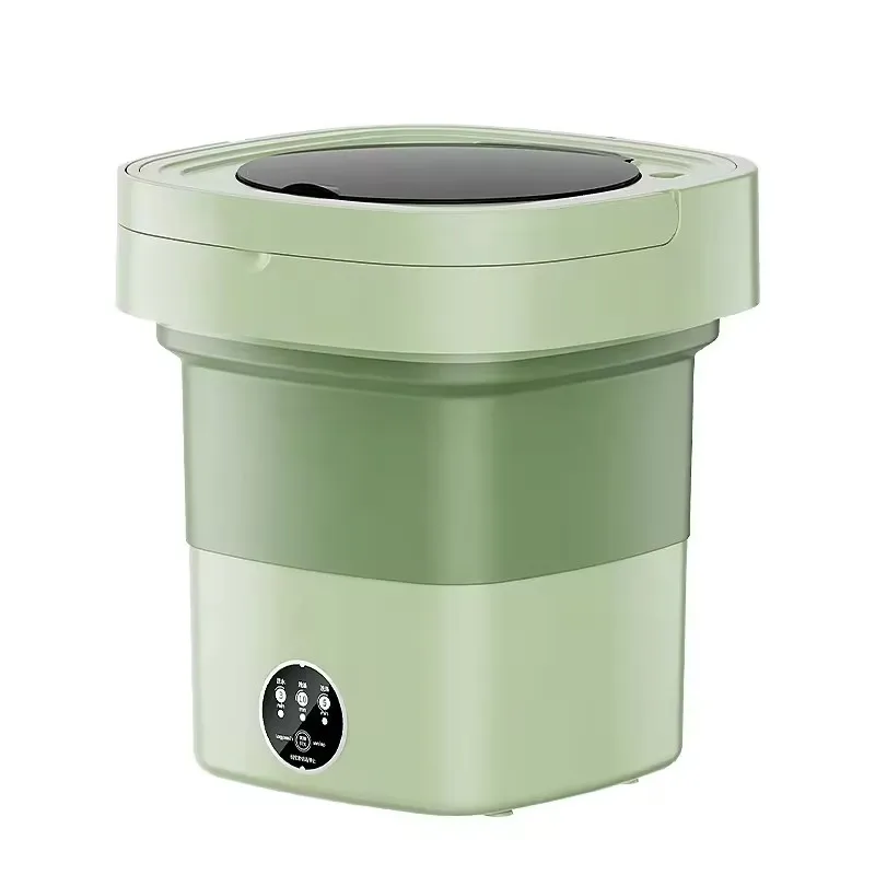 Folding Portable Washing Machine 11L Ultrasonic Mini Washer