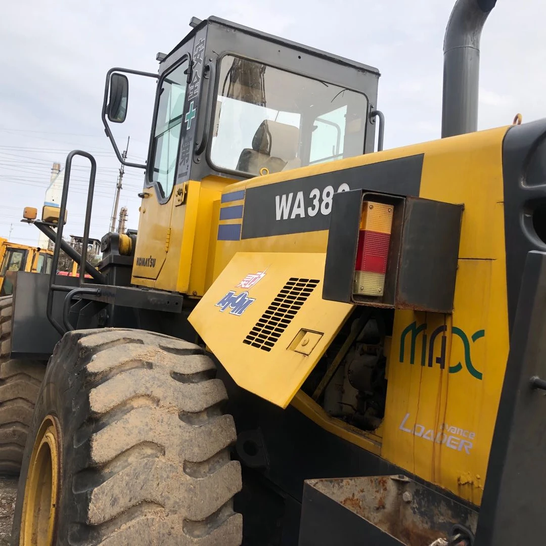 USED  JAPAN  BRAND  KOMATSU  WA380   WHEEL  LOADER