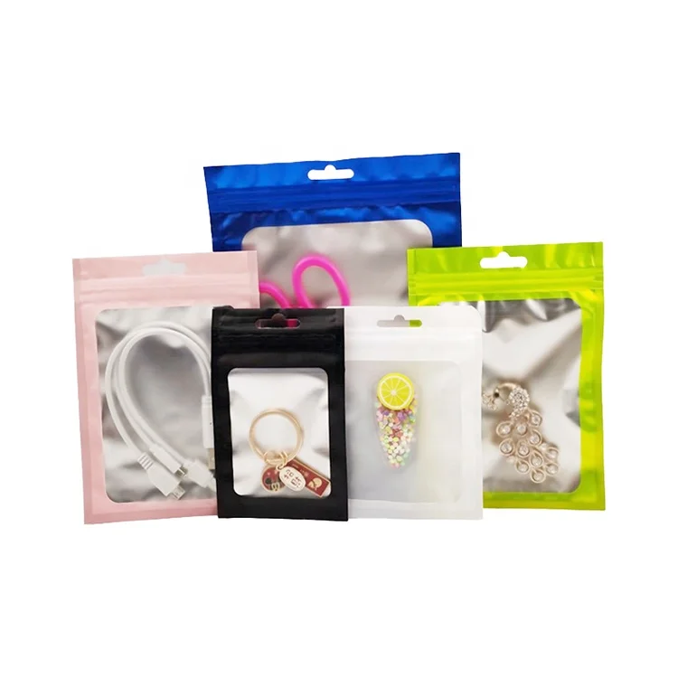 In Stock Packaging Bag Ziplock Sealing Bag For Mobile Phone Case inches 5.5 inches