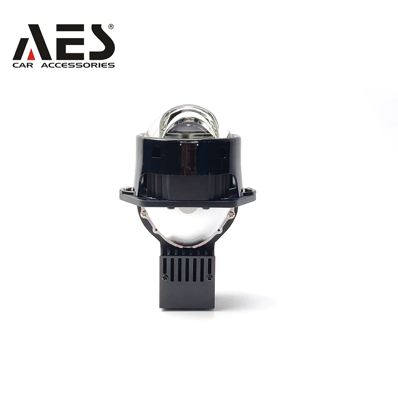 AES high power  3 inch 75W 6000k L3X Biled Projector Lens  with white yellow laser  for car headlight