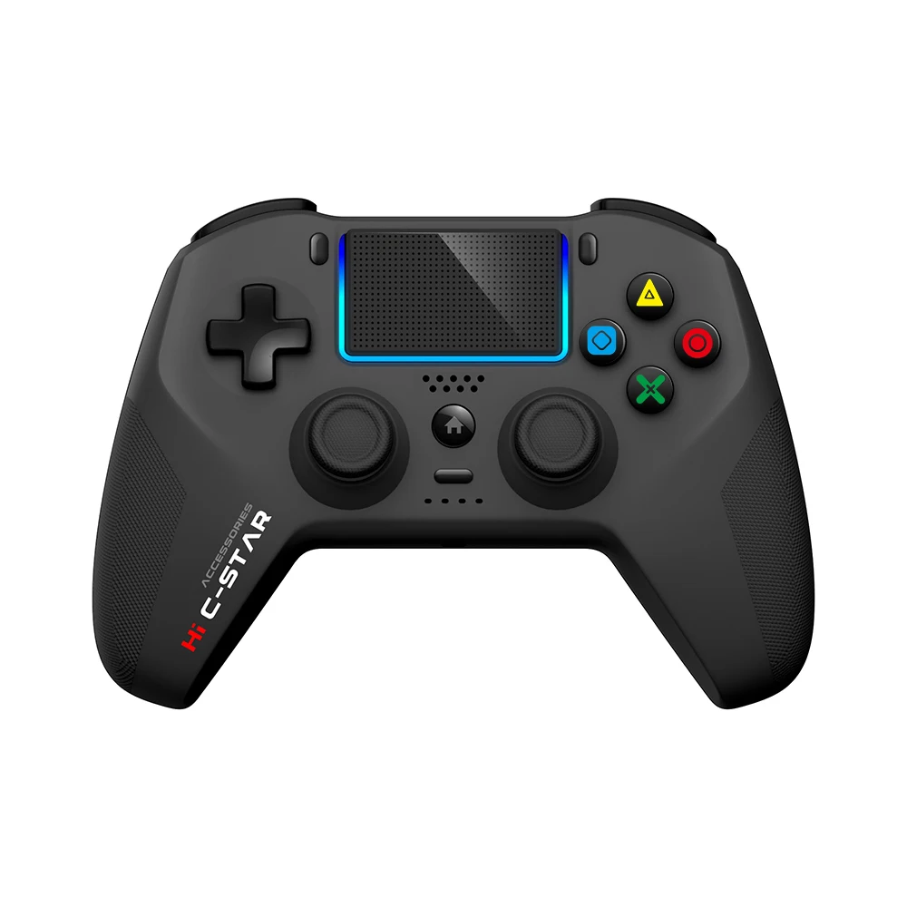 C-STAR Wireless BT Portable Dual Vibration Game Joystick Gamepad For Custom PS4/PC Game Controller