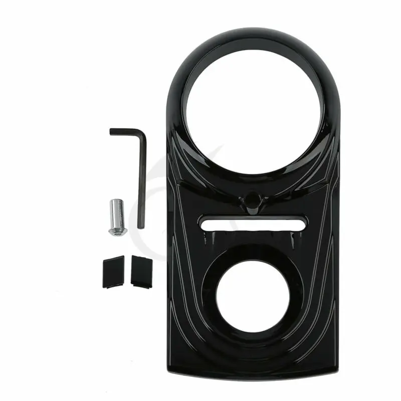 XINMATUO Black Dash Panel Insert Cover Trim For Harley Softail Fatboy FLS FXS Dyna 1993-2015 XF2906C101-B