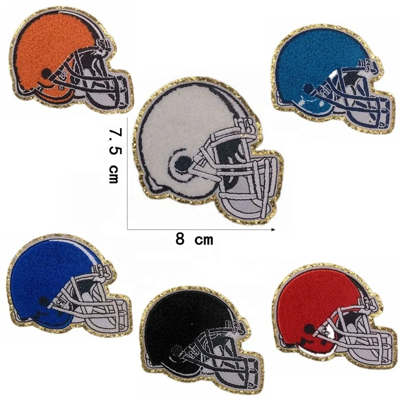 New NFL Embroidery Patches NFL Chenille Patches Football  Iron on Sew on Embroidered NFL Patches