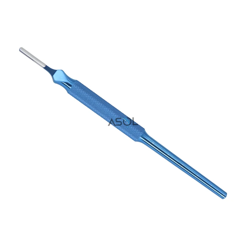 Wholesale scalpel handle for #11 #15 blade surgical knife round handle remove able scalpel