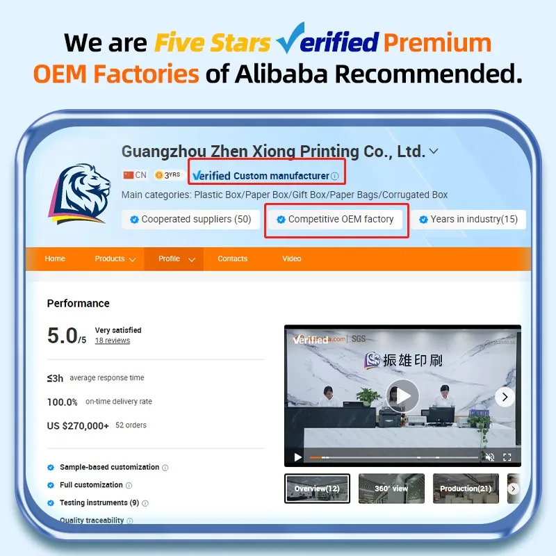 Custom Doll Packaging Box Window Box with Handle Doll Packaging Boxes