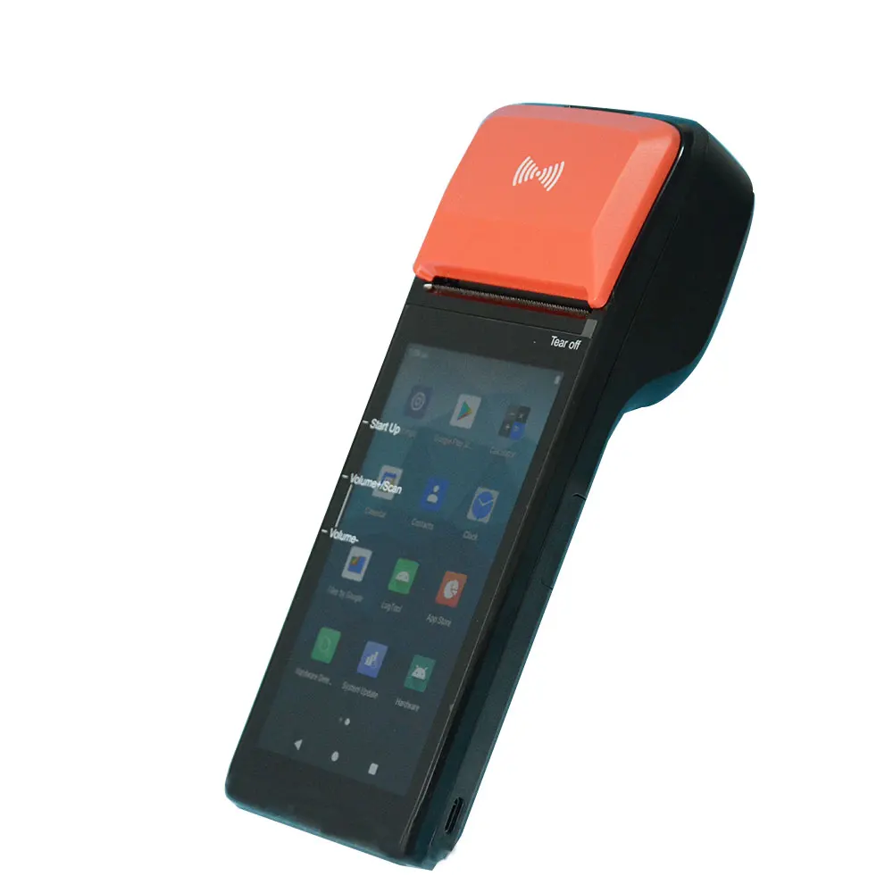 Супер чип 8-ядерный 1 6 ГГц Wi-Fi + GPS QR CCD сканер Android 11 терминал POS системы R330P