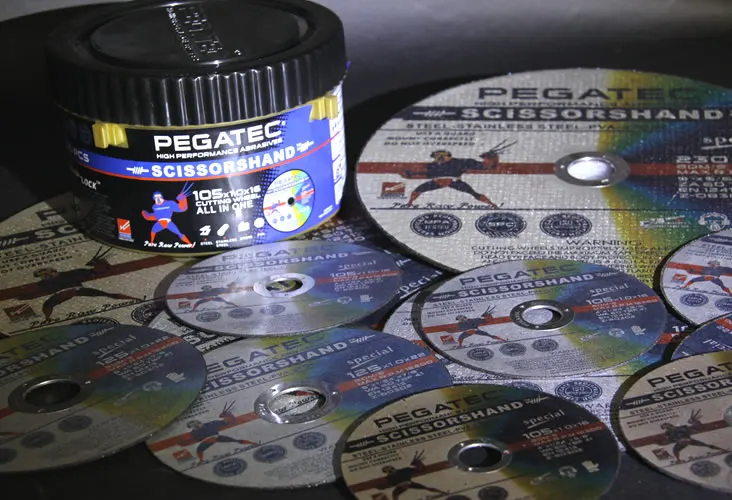 Good Quality pegatec 125*1.6*22mm tyrolit cutting disc