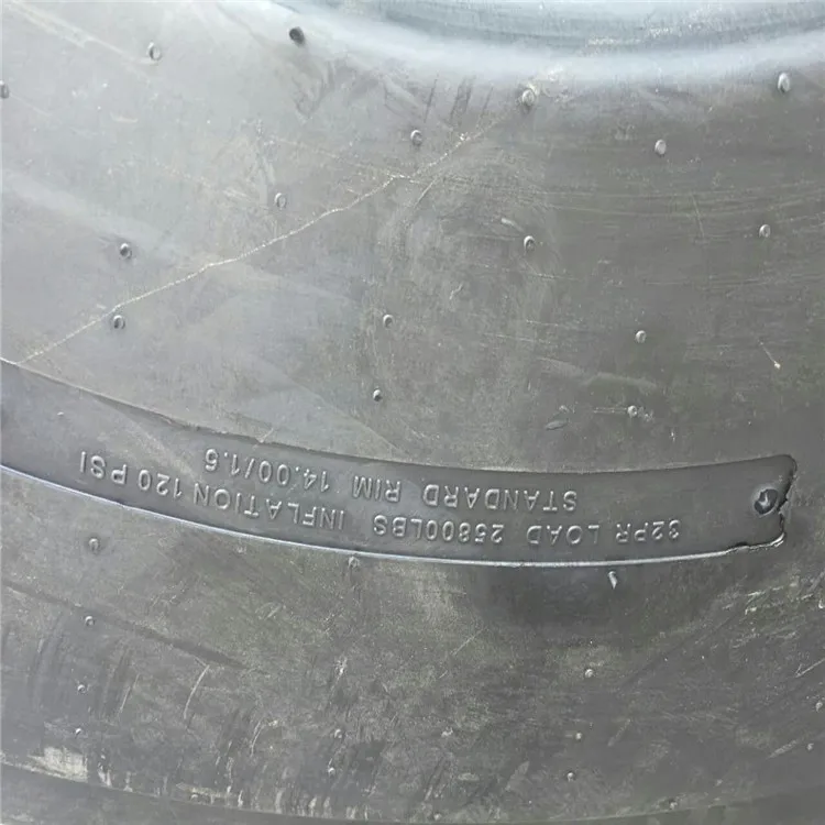 China suppliers Mine underground scraper tyre 12.00-24 17.5-25 18.00-25 steel wire L-5S smooth