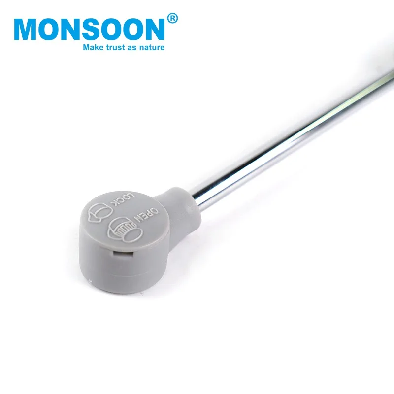 monsoon hot selling  kitchen cabinet door cabinet gas spring lift sliver steel soft close gas spring