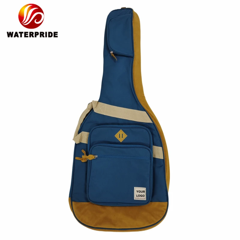 Customize guitar gig bag with foam protection guitar bag case Generous capacity bass durable high quality bass guitar bag