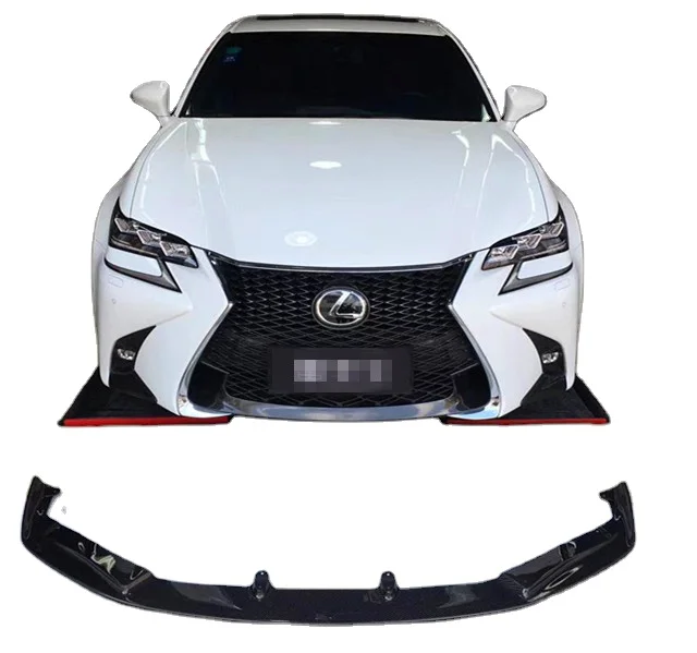 Передняя губа из углеродного волокна для LEXUS GS F SPORT 2014 2019
