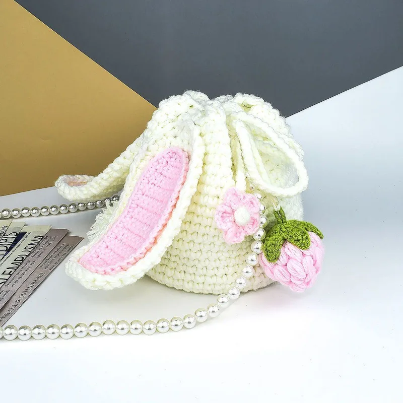 Factory Supply Tote Crochet Bag Knitted Beach Handmade Bag