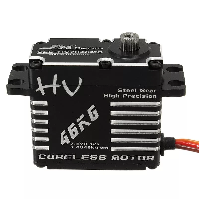 CLS-HV7346MG coreless high voltage 50kg torque cnc rc servo motor