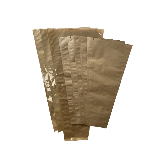Eco-friendly recyclable bouquet kraft paper packaging trapezoidal OPP CPP flower sleeve
