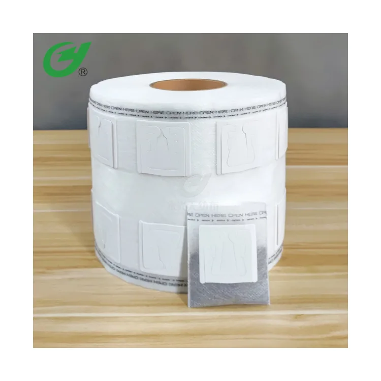 PLA Nonwoven Fabric Coffee Bag Filter Rolls Biodegradable Material For Drip Coffee Packaging Machine