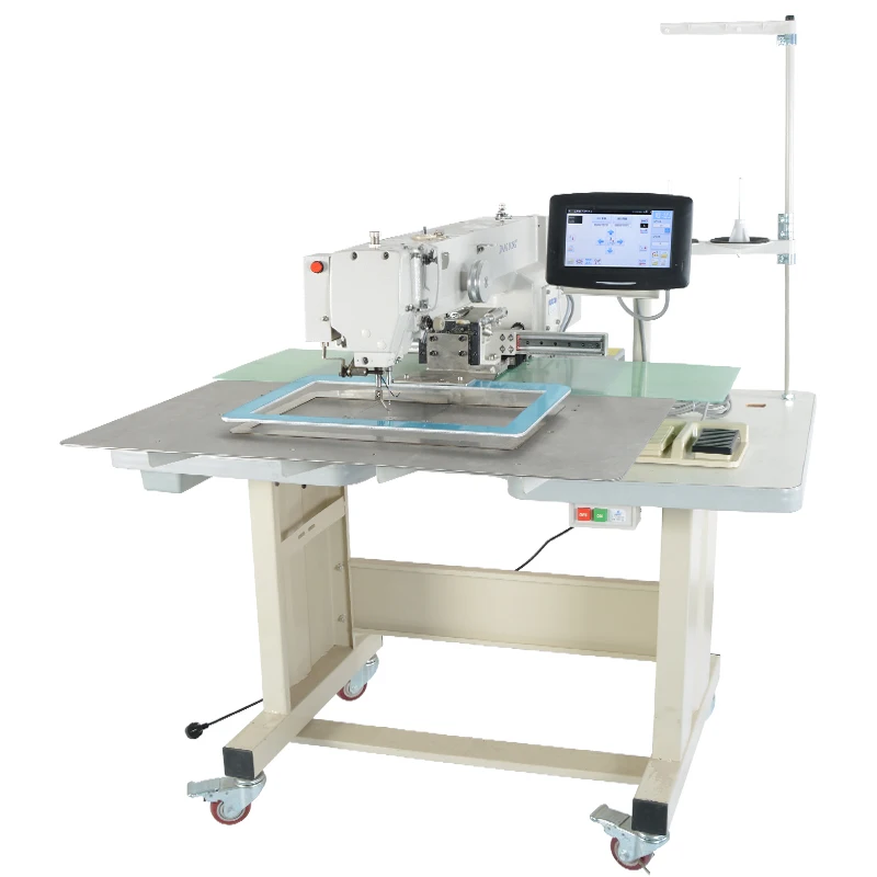 3020 machine a coudre pour logo stitching industrial automatic auto mobail seat cover cnc head pattern sewing machine