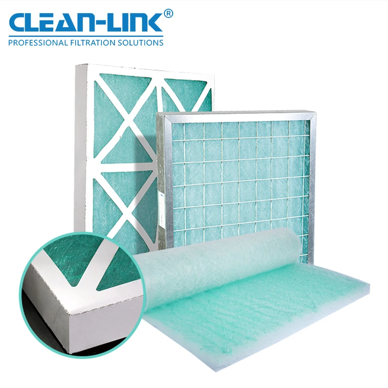 Filtro de medios fiber glass paint stop filter
