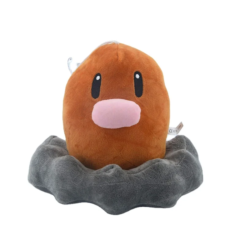 Высококачественные плюшевые игрушки Pokem Diglett Pika