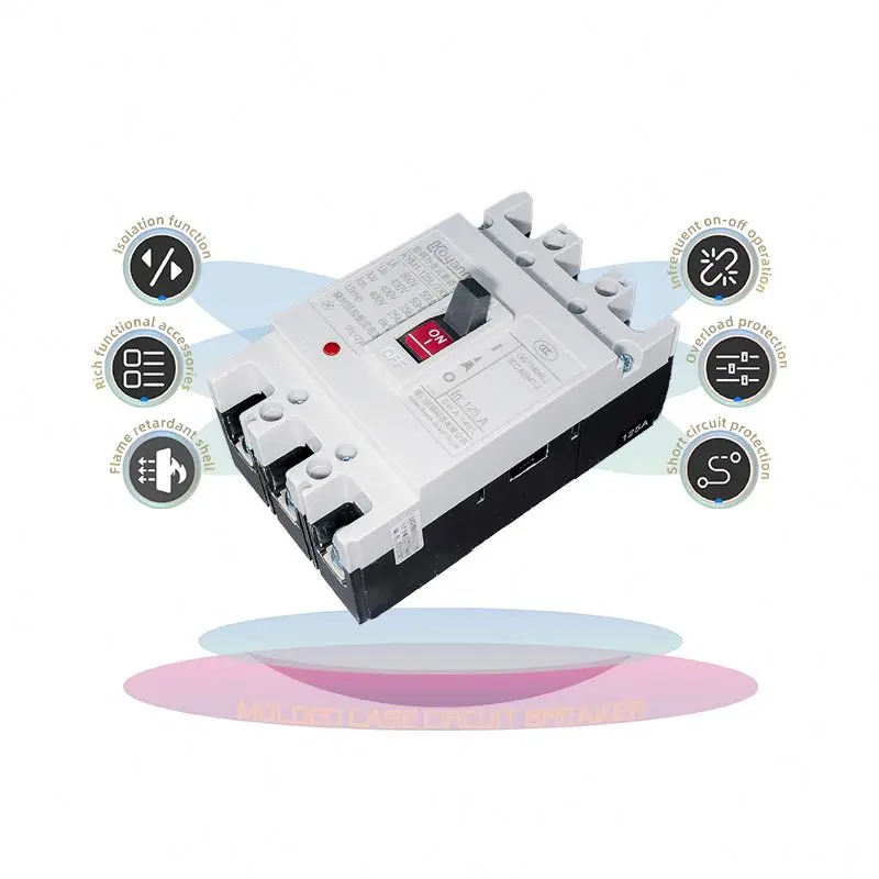 Автоматический выключатель в литом корпусе Mccb 250Amp 4P 400 Amp Mccb выключатели Mccb с шунтовым перемещением