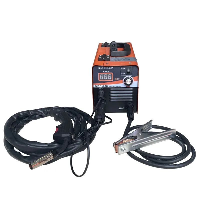 MIG-200 Mesin las listrik  Airless MIG welding machine Portable integrated small 220V