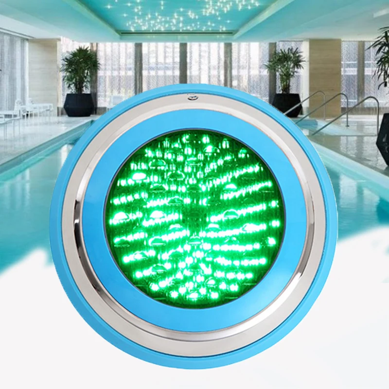 TUYA Control Submersible led ip68 underwater Waterproof RF Remote Control Stainless Steel Pool Light