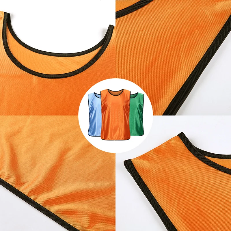 Adults Soccer Pinnies Quick Drying Football Vest wholesale cheap 100%polyester sport bibs soccer training vest