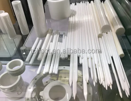 Shiny mirror polished 99%al2o3 ceramic rods pins beads