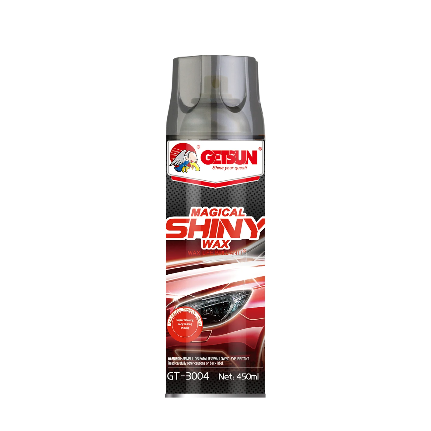 Getsun Car Care Magical Shiny Wax Car Polish Spray wax 450ml