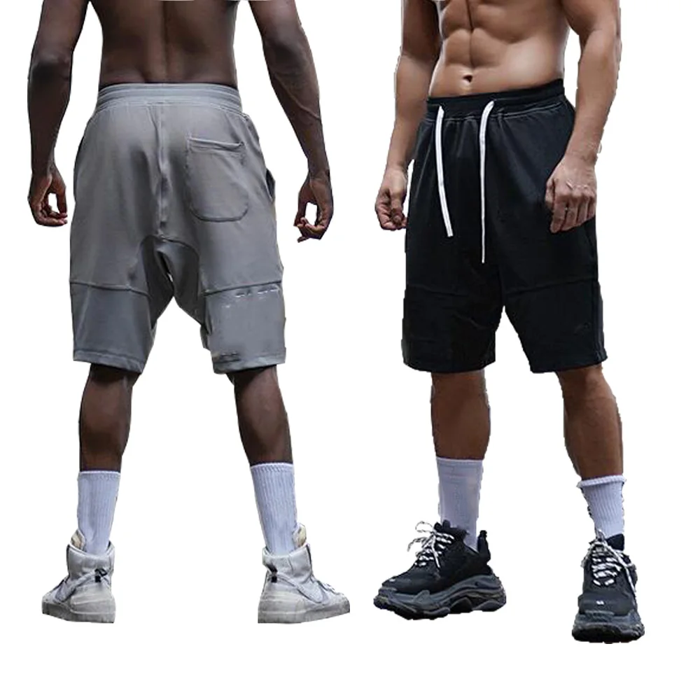 
Best selling casual fitness reflective polyester graphic beach shorts for mens running compression essential jersey shorts 