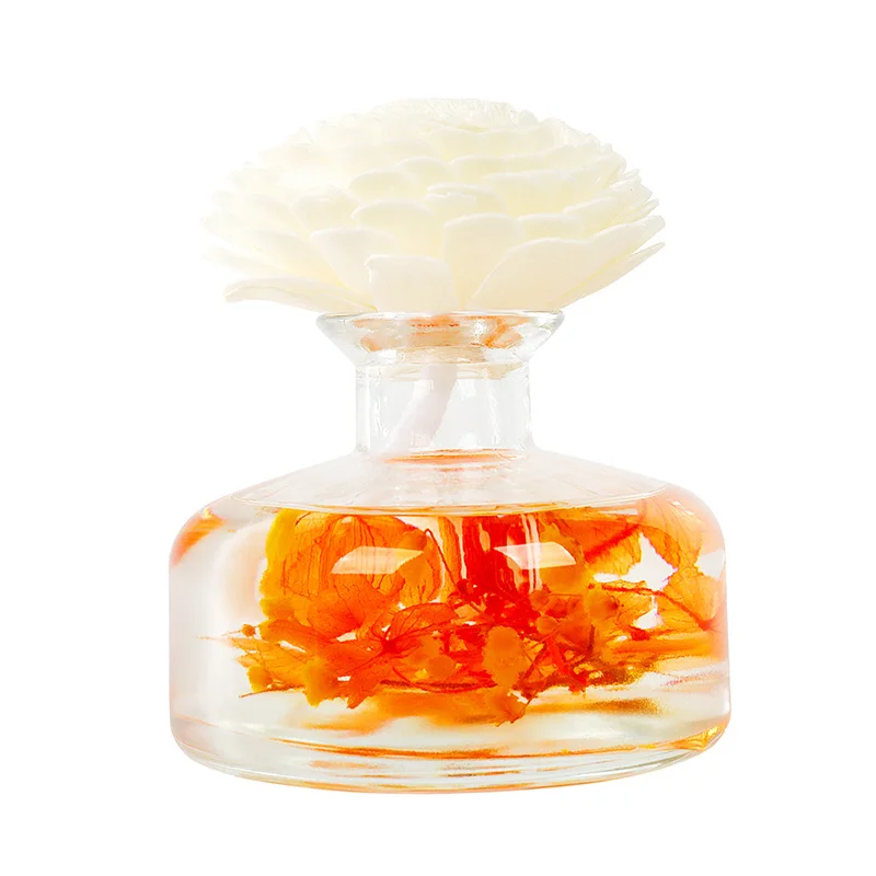 Aromatherapy Deodorant Rattan Sticks Perfume Bottle Easy Volatile Cute Flowers Fragrance Diffuser Aroma Rose Essential Oils