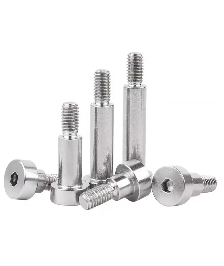304 Stainless Steel High Limit Step Screws Hexagonal Plug and Shoulder Screws ISO Standard