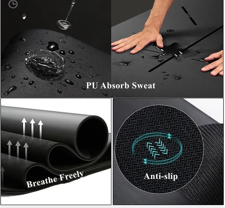 China Wholesale Custom High Quality Luxury Eco Friendly Natural Rubber Polyurethane Yoga Mat