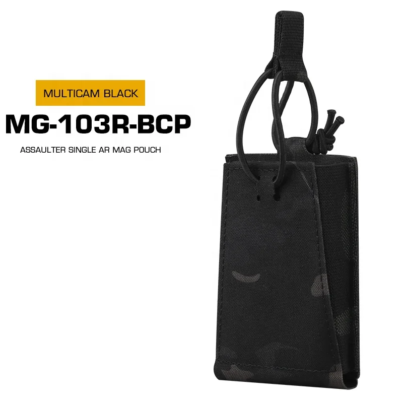 MOLLE Clip Belt Chest Gear Lightweight 7.62 Single Magazine Pouch