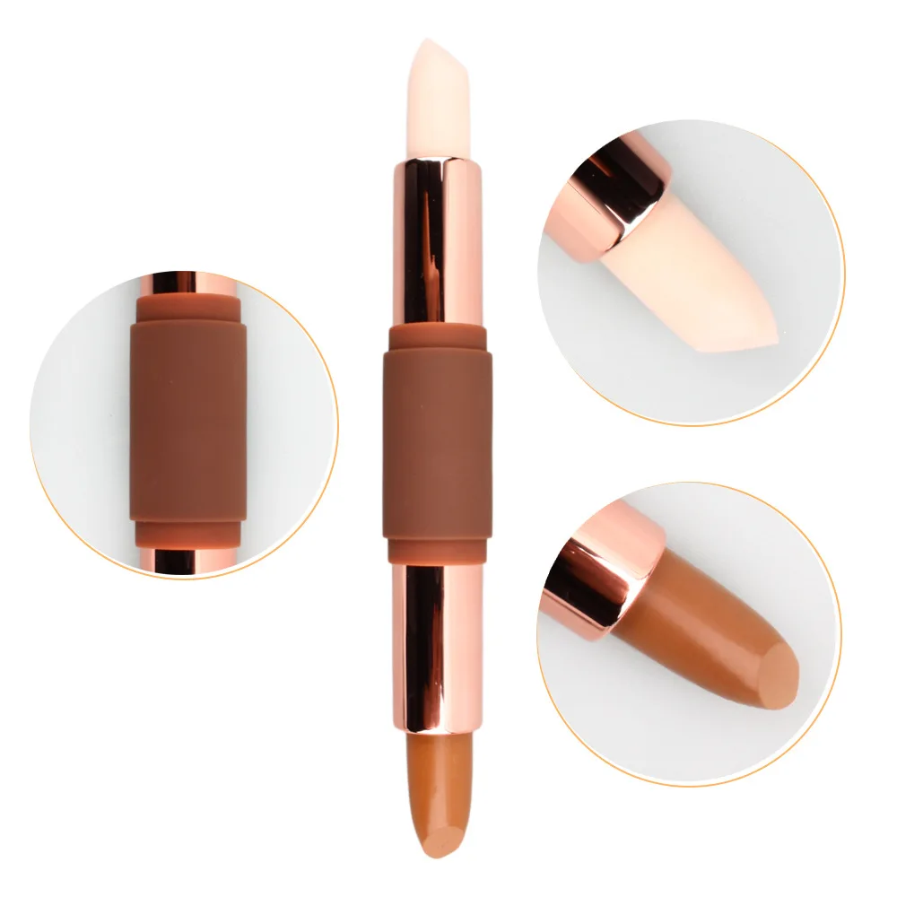 Private Label Dual Pro Concealer Makeup Pencil Style Full Coverage Stick Cream Mineral Vegan Waterproof Daily Wedding Parties