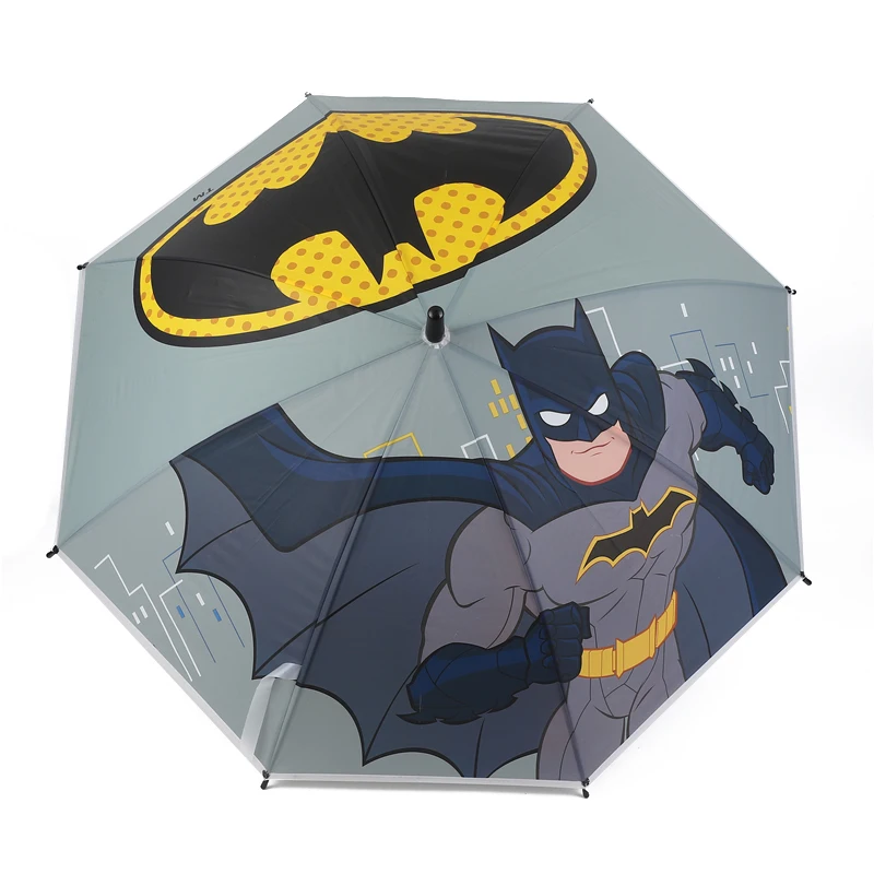 High Quality Fashion Cartoon Kid Umbrella Children Secure Edging Sunshade Rainproof Cute Handle Straight