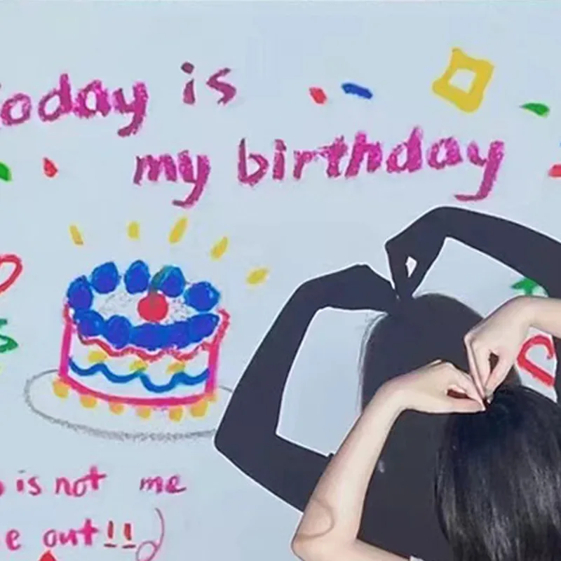 Birthday Projection Lamp Creative Birthday Party Projector Background Atmosphere Night Light Party Decor Birthday Gift